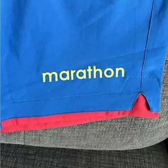 Marathon Authentic Ecuador National Soccer Team Blue Shorts Men’s Sz: S - M - Picture 4 of 6
